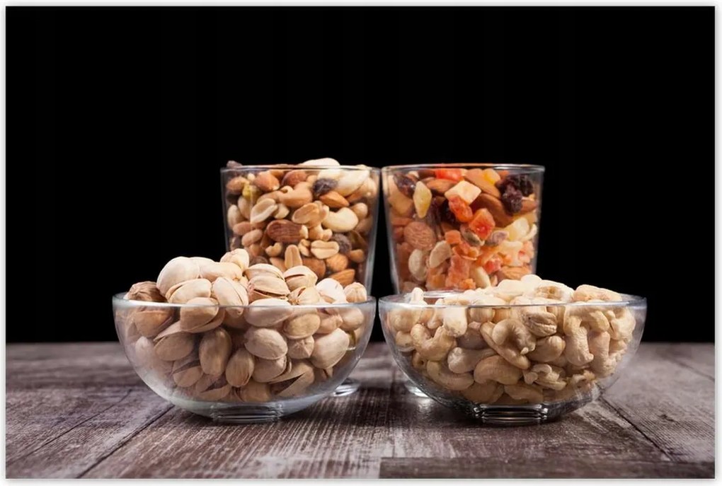 Poszterek 120x80 Szárított dió mix