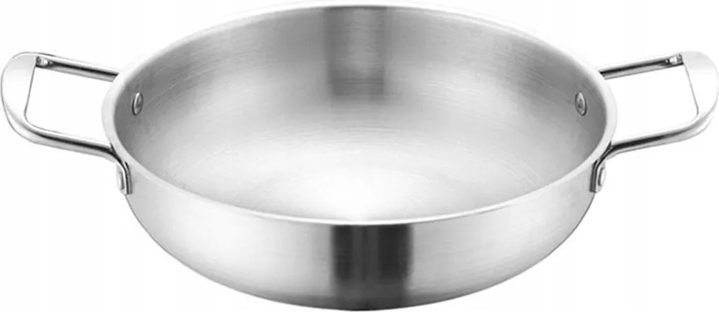 Sauté Inox mély serpenyő 26cm-es fogantyúval