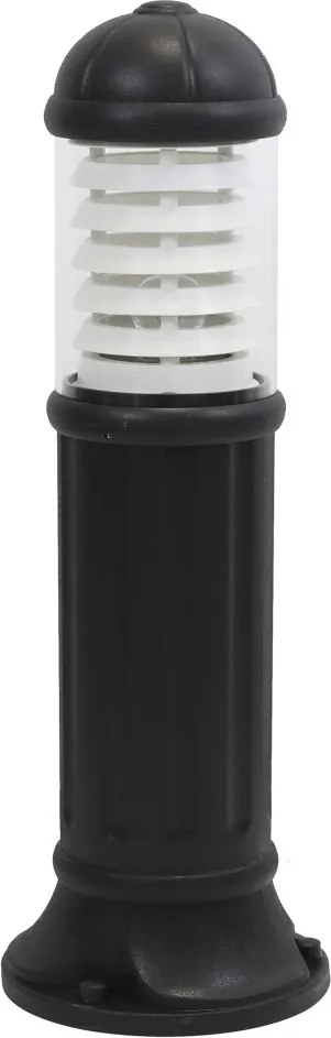 NOVOLUX 272B-G05X1A-02 Klasszikus Kültéri Állólámpa Fehér, Fekete E27 IP55