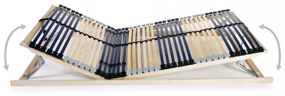 7 zónás 42 léces ágyrács 140 x 200 cm