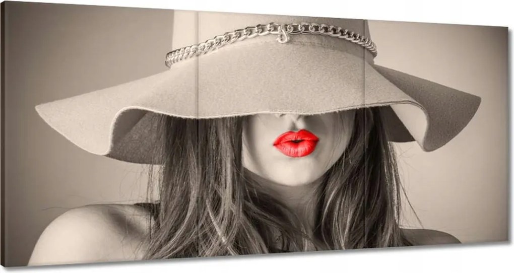 Vászonkép 60x30 Stílusos lány