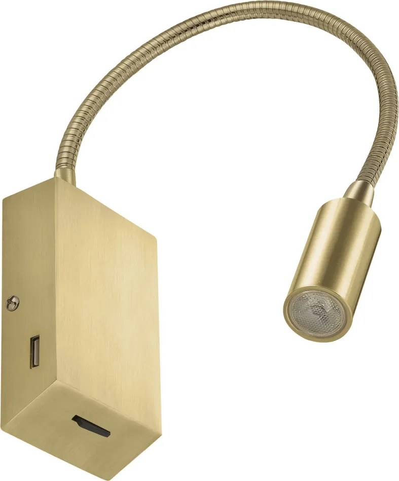 Novolux LEIDEN 517E-L0103B-46 Fali lámpa 1x3W/LED 240LM IP20