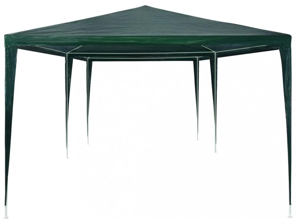 zöld PE rendezvénysátor 3 x 6 m