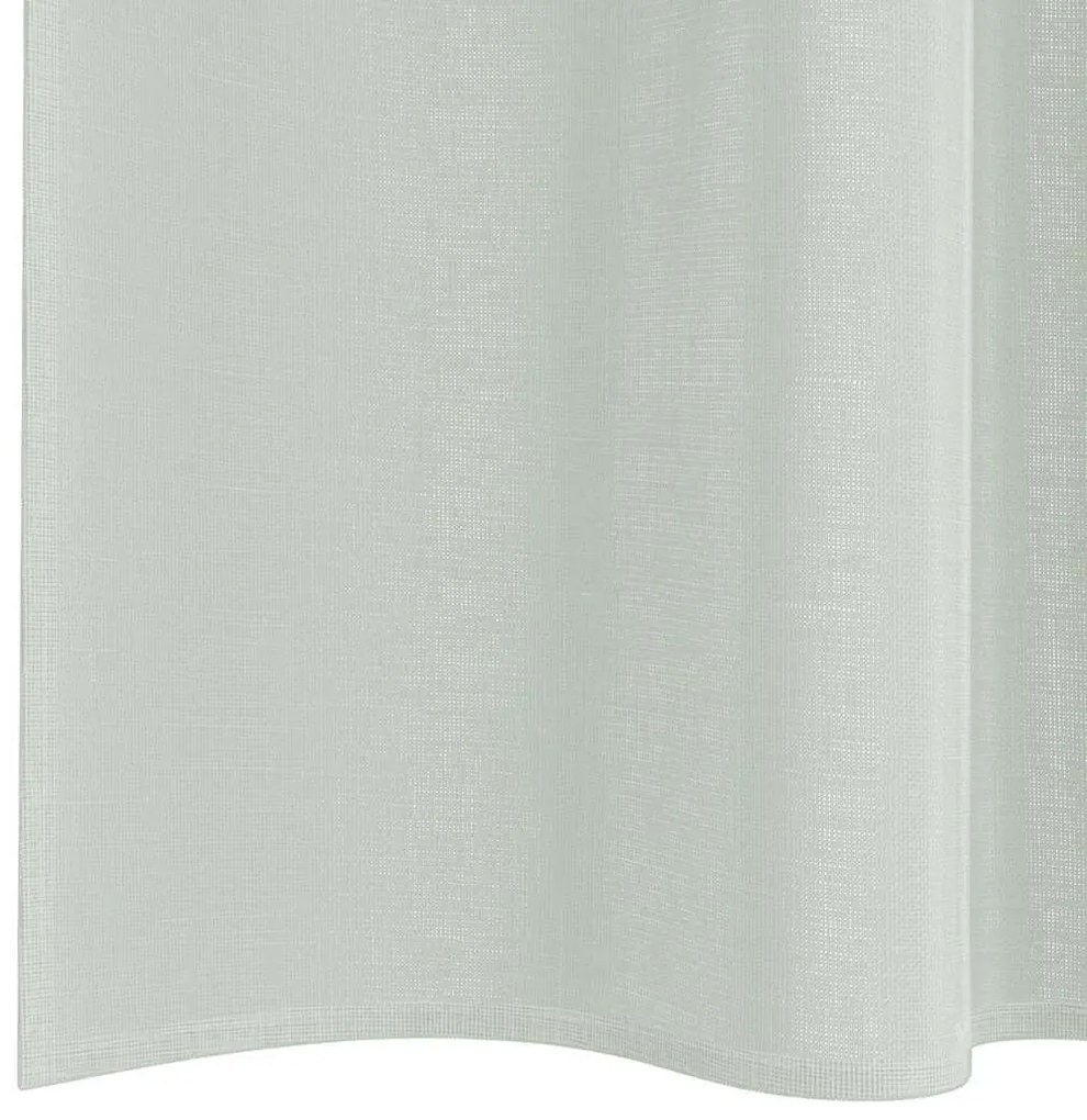 2 db világosszürke fátyolfüggönyök hurokkal 140x260 cm