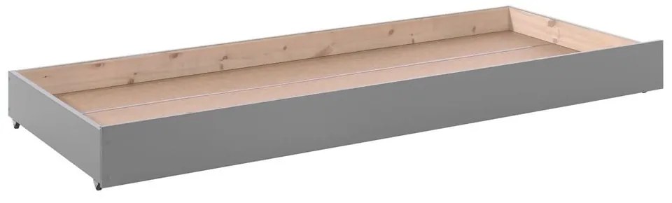 Szürke gyerekágy alatti fiók 90x190 cm Pino – Vipack