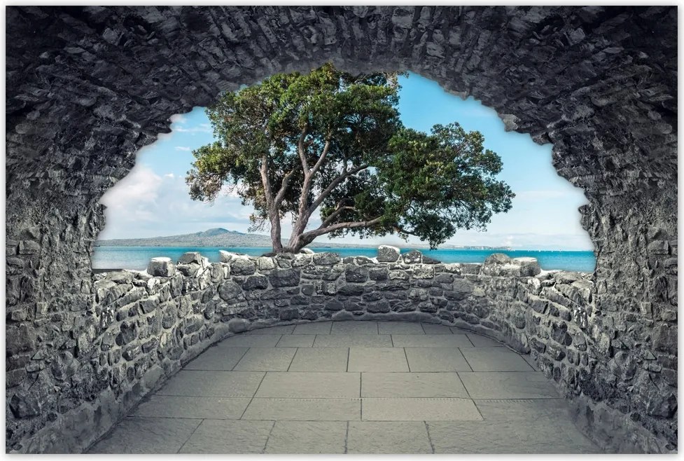 Poszterek 90x60 Magányos fa