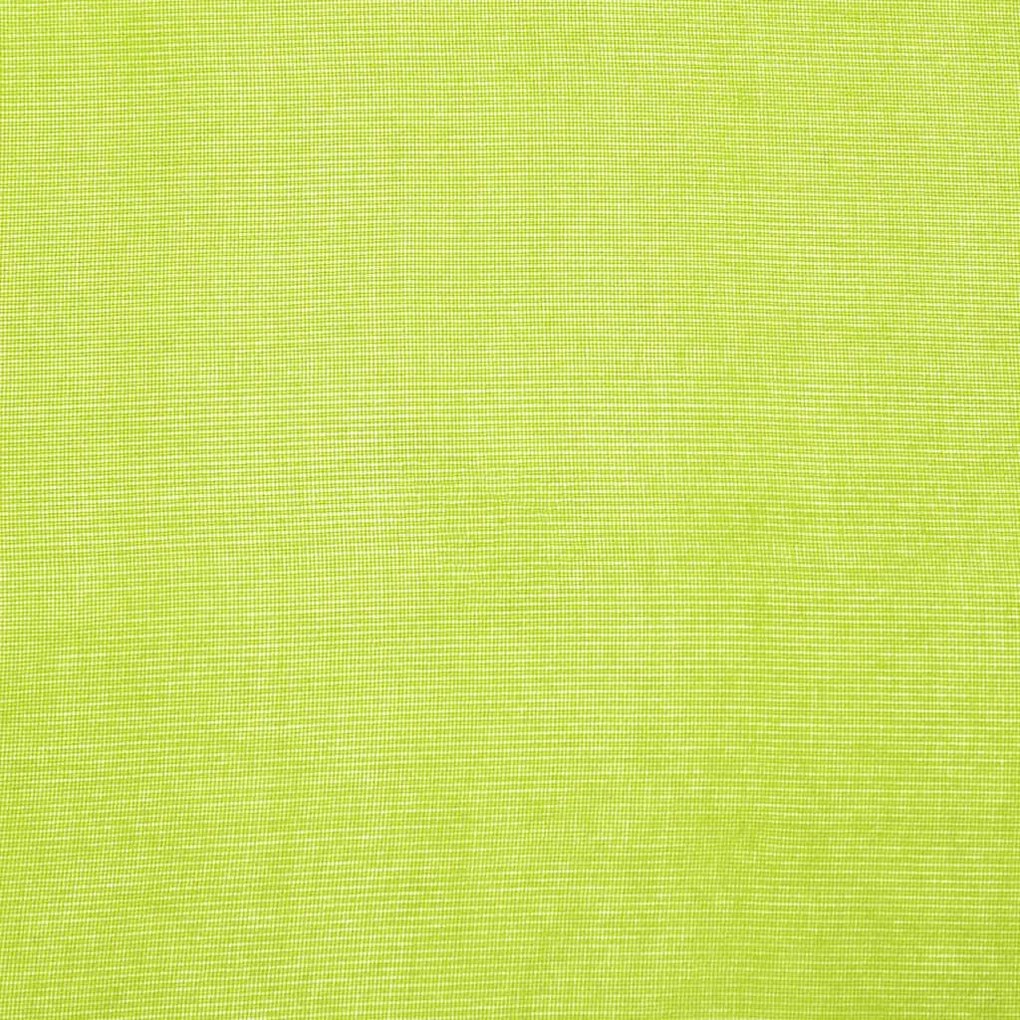 2 db almazöld fátyolfüggönyök rúd zsebekkel 140x260 cm