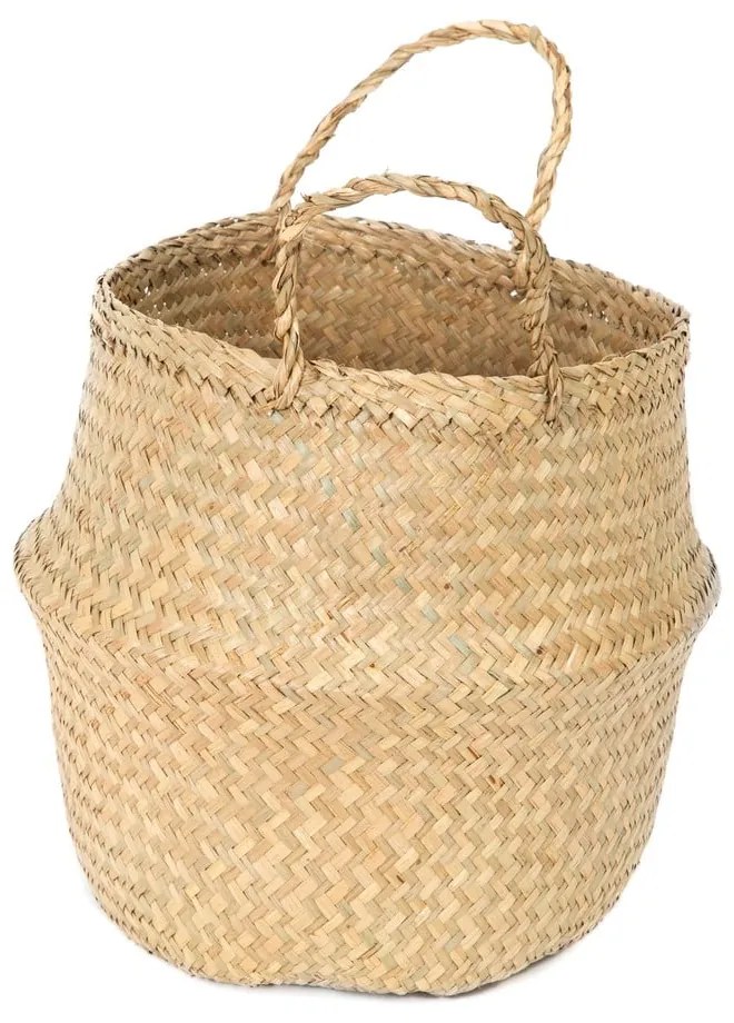 Világos tengerifű tárolókosár, ⌀ 27 cm - Compactor