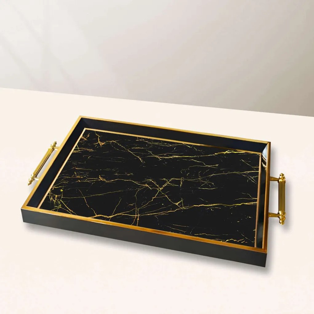 Üveg tálca, 38×24 cm – TPA9997