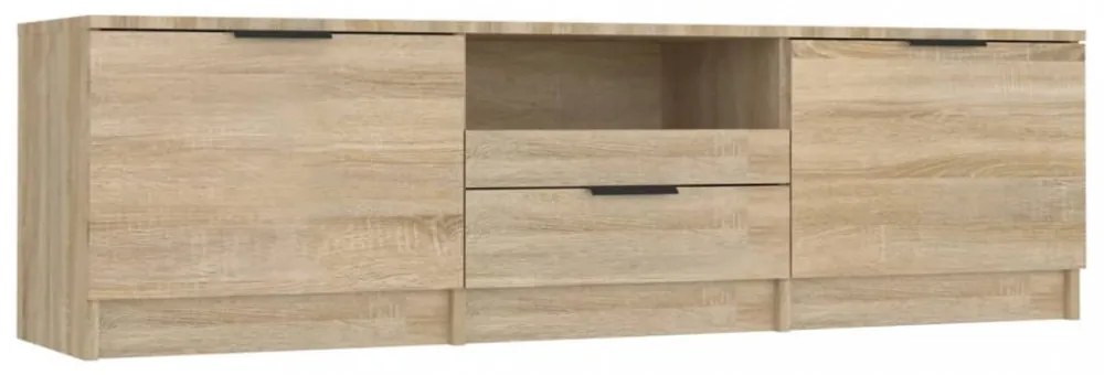 sonoma tölgyfa TV-szekrény 140 x 35 x 40 cm