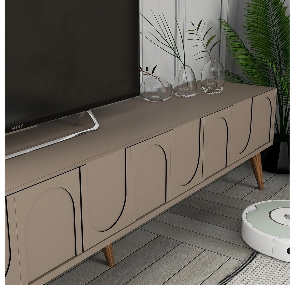 TV asztal/szekrény Bipemu 3 (atlas + arany) . 1095680