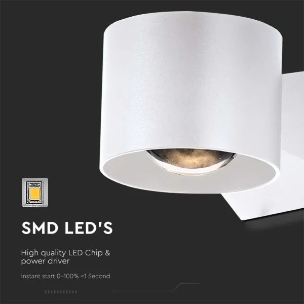 LED Kültéri fali lámpa LED/5W/230V 3000K IP65 fehér