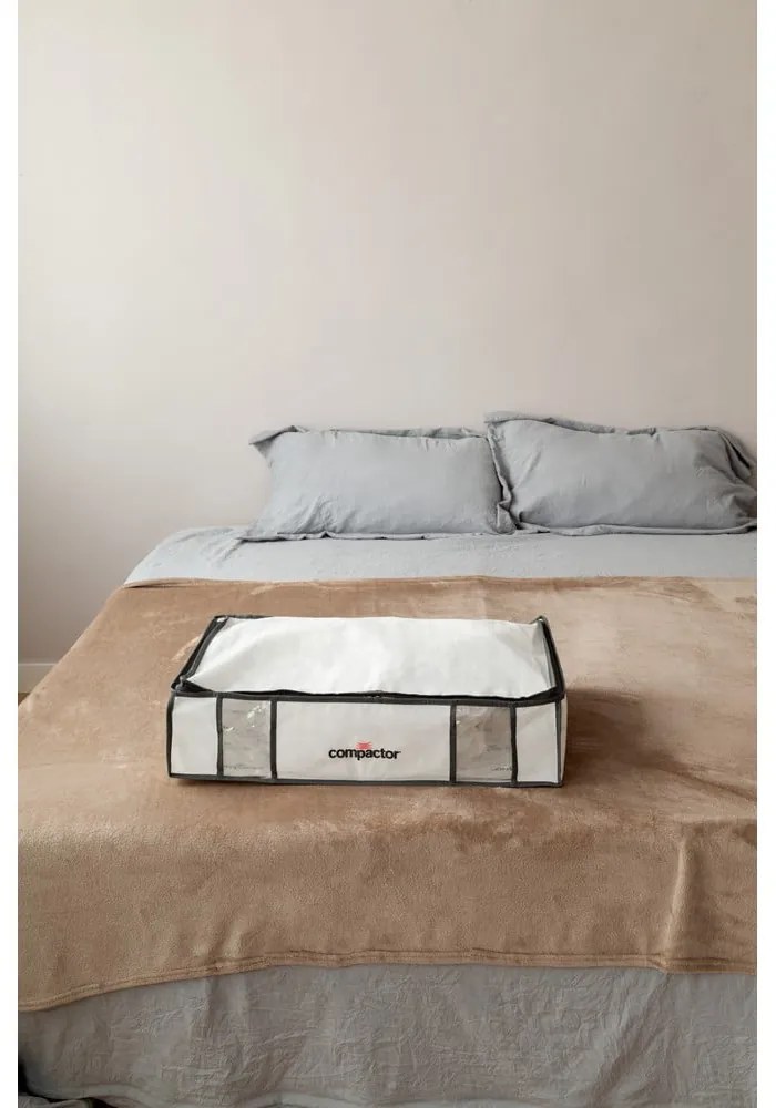 Vákuumos-megerősített textil ruhatároló doboz 65x50x15,5 cm Life – Compactor