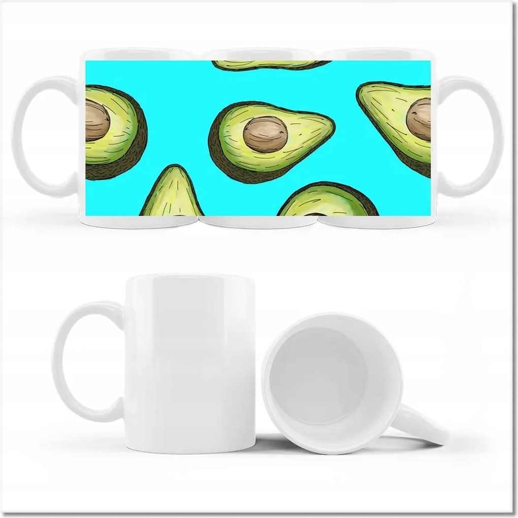 Fotó bögre Avokádó Gyümölcs Mag Natu