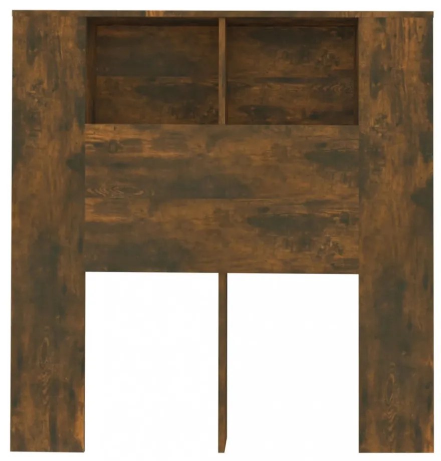 füstös tölgy színű áthidaló szekrény 100x18,5x102,5 cm