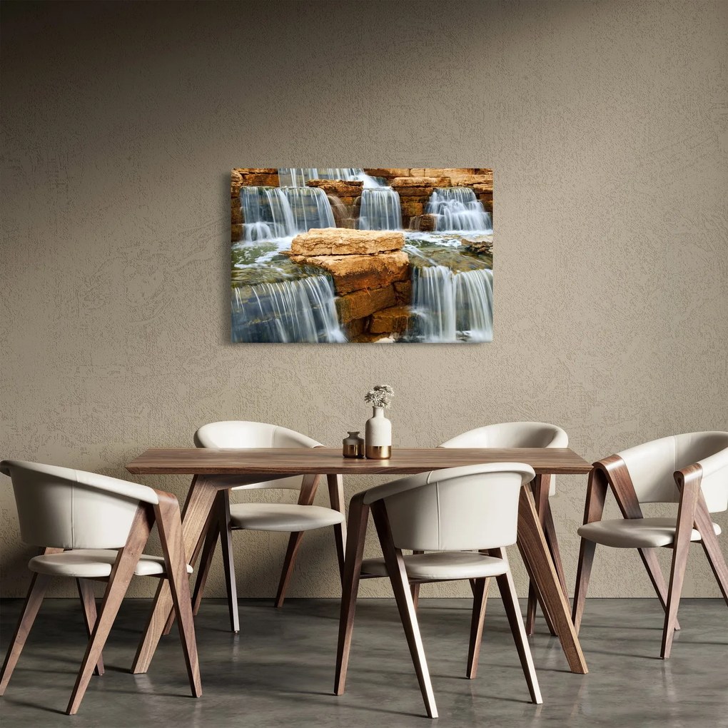 A vízesés képe (90x60 cm)