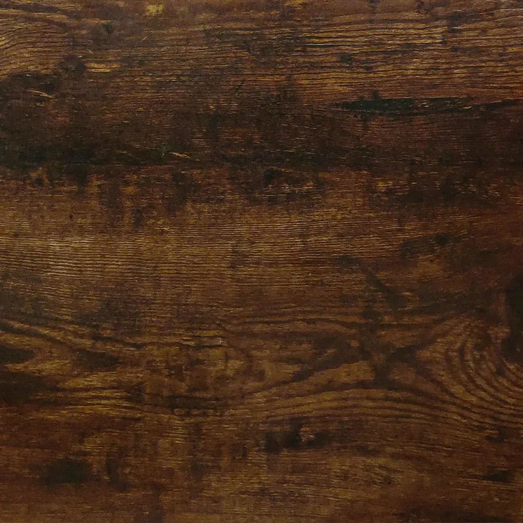 füstös tölgy színű szerelt fa cipősszekrény 59x17x81 cm