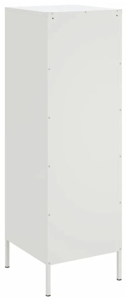 fehér acél magasszekrény 36 x 39 x 113 cm