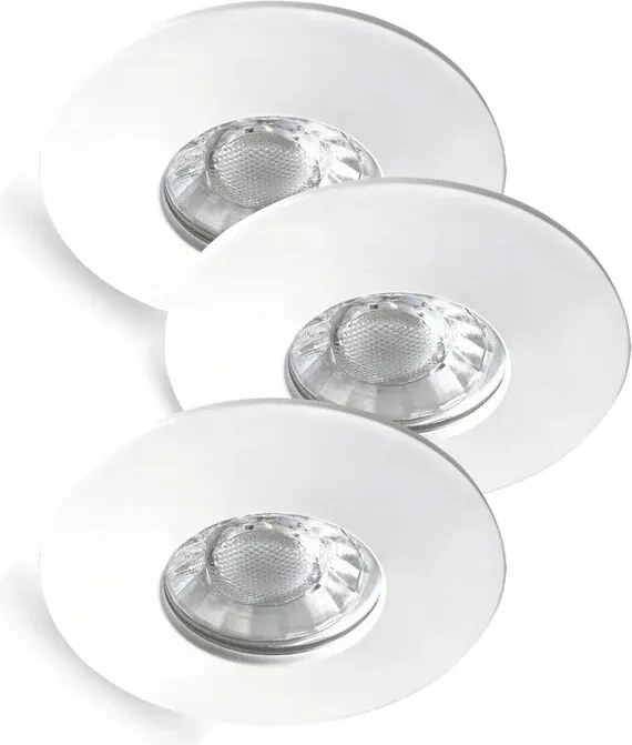 3 db-os Led mennyezeti lámpa szett fehér kerek fürdőszobába 3000K IP44 Rabalux