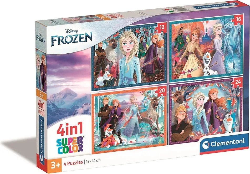 Disney Jégvarázs Echoes 4 az 1-ben puzzle Clementoni