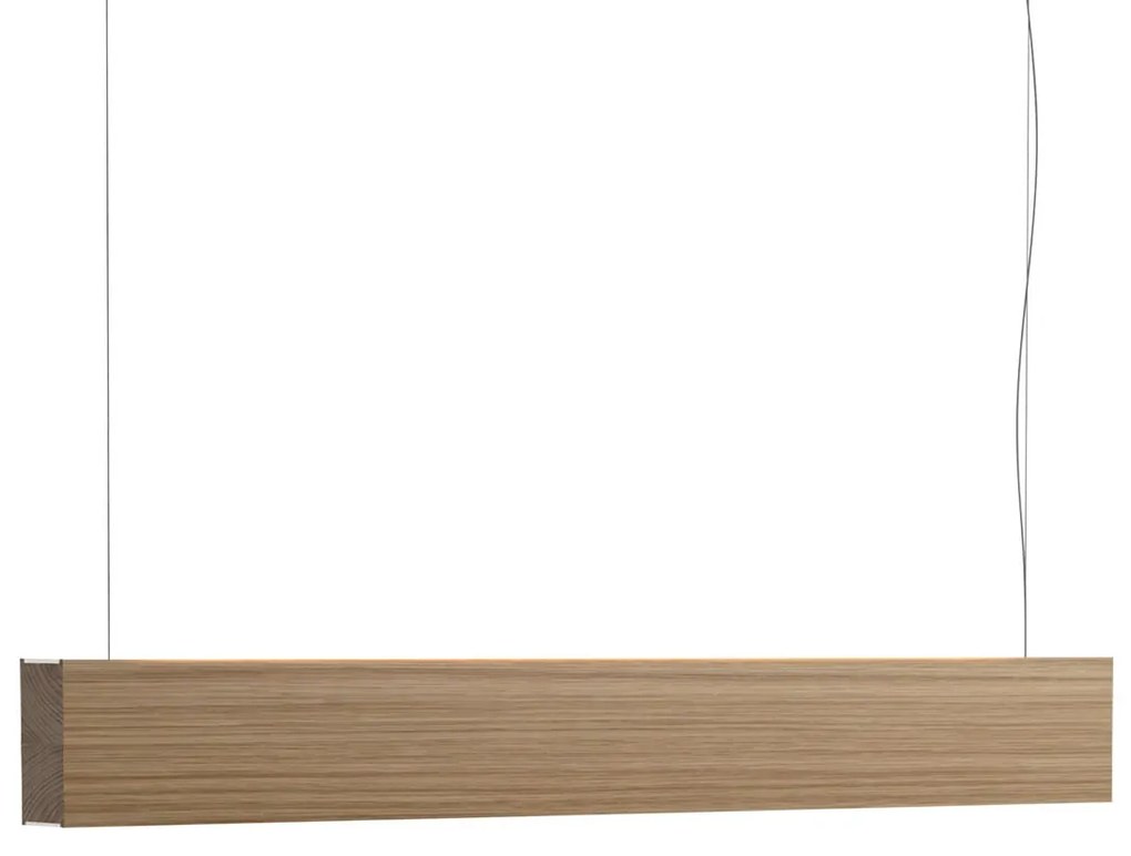 Függeszték LED120, többféle változat - TUNTO Modell: 1300 mm-es természetes dió, közvetlen és közvetett fény