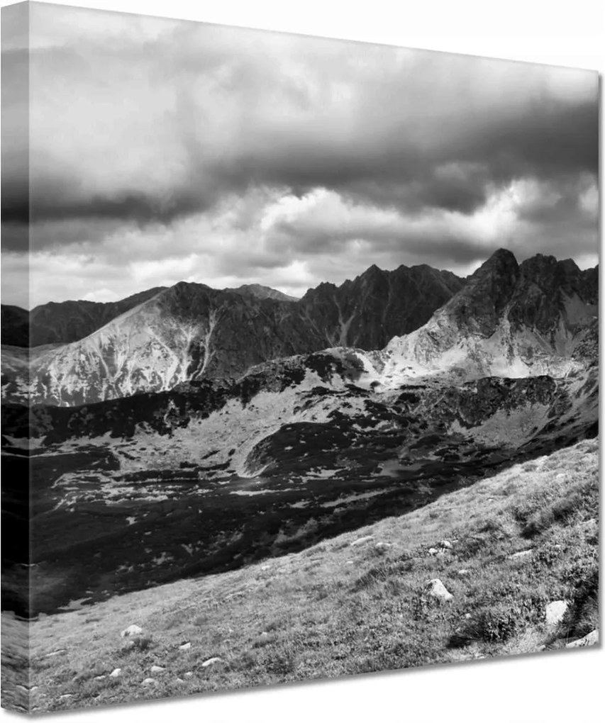 Vászonkép 60x60 Tátra Lengyel hegyek Kilátás