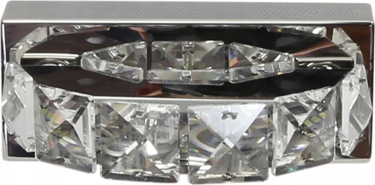 Fali lámpa Candellux ezüst integrált Led fényforrás 3 W