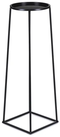 LOFT virágtartó állvány 70x24 cm fekete