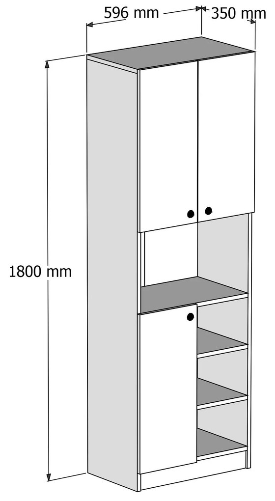 Tároló szekrény Order 3002