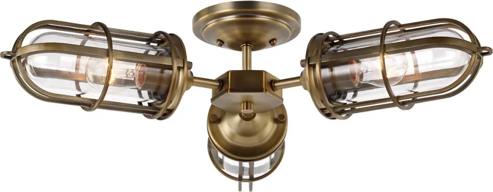 Quintiesse URBAN QN-URBANREST-3SF Plafonlámpa 3x60W/E27 IP44