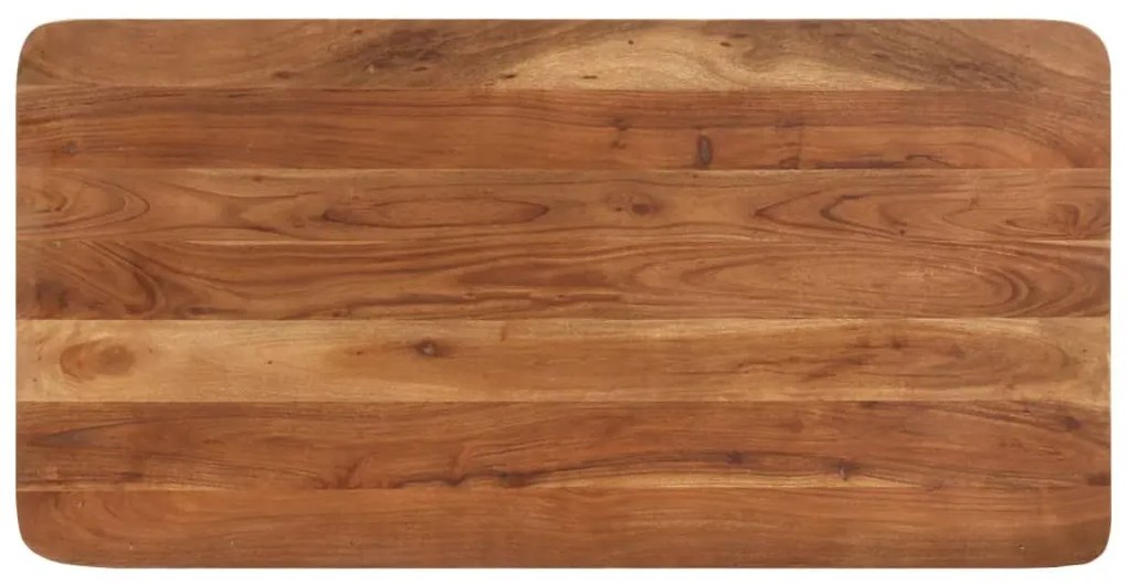 Tömör akácfa bárasztal mézszínű bevonattal 110 x 55 x 106 cm