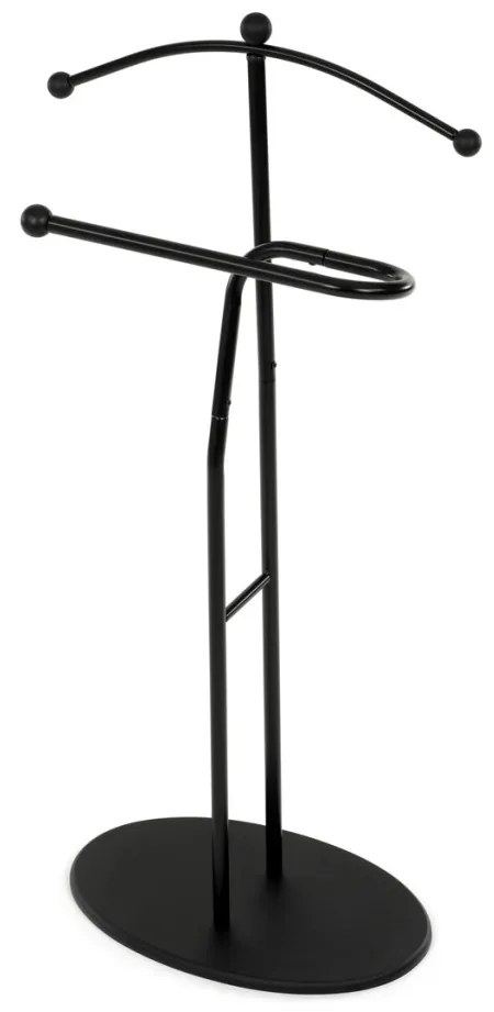 Szobainas fekete színben, magasság 110 cm, tömör kaucsukfa, fekete fém