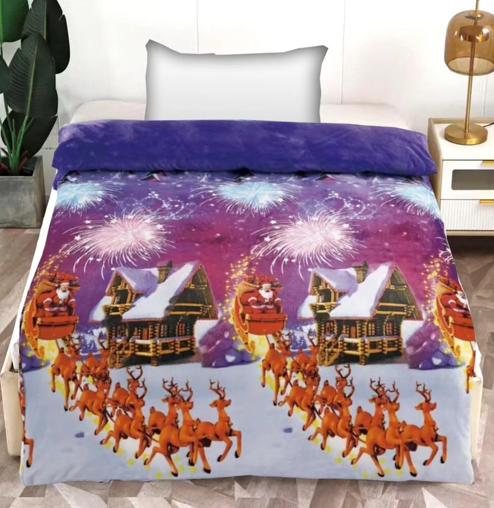 Mikro plüss pléd Homa pléd STROL HOLIDAY