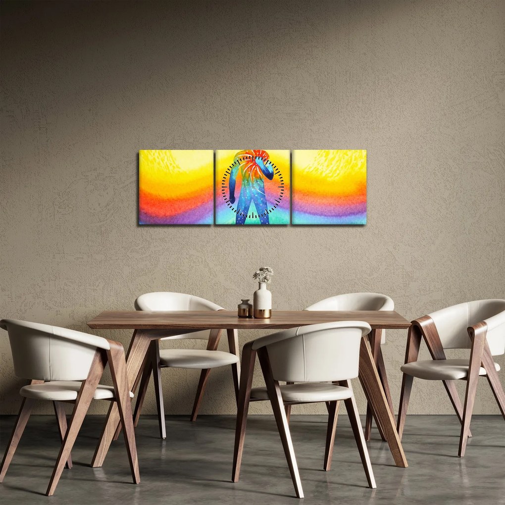 Kép - Belső erő (órával) (90x30 cm)