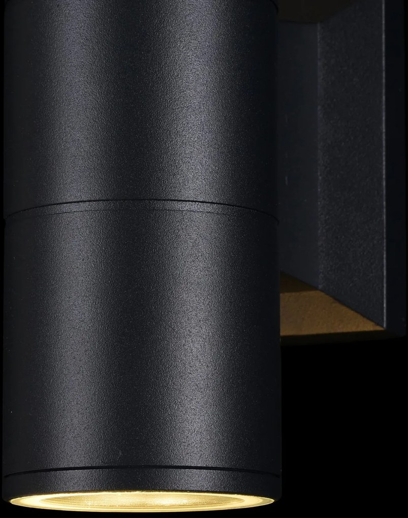 MAYTONI O574WL-02B BOWERY Modern Kültéri Fali Lámpa Fekete GU10 IP54
