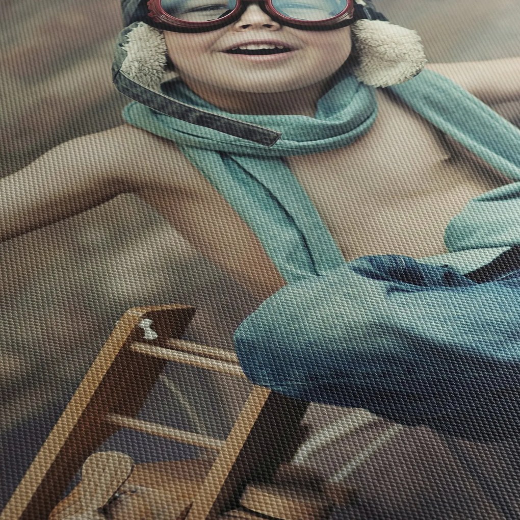 Kép - Fiatal pilóta (150x105 cm)