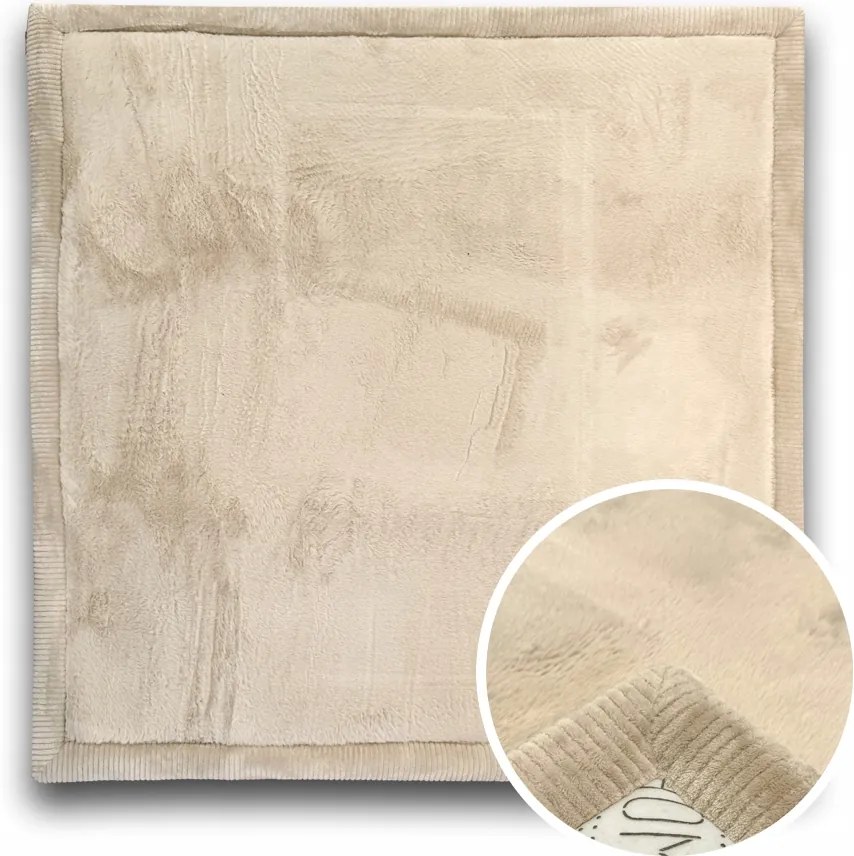 Puha Finom Szőnyeg 80x80 Hosszú Haj Rabbit MIX Színek