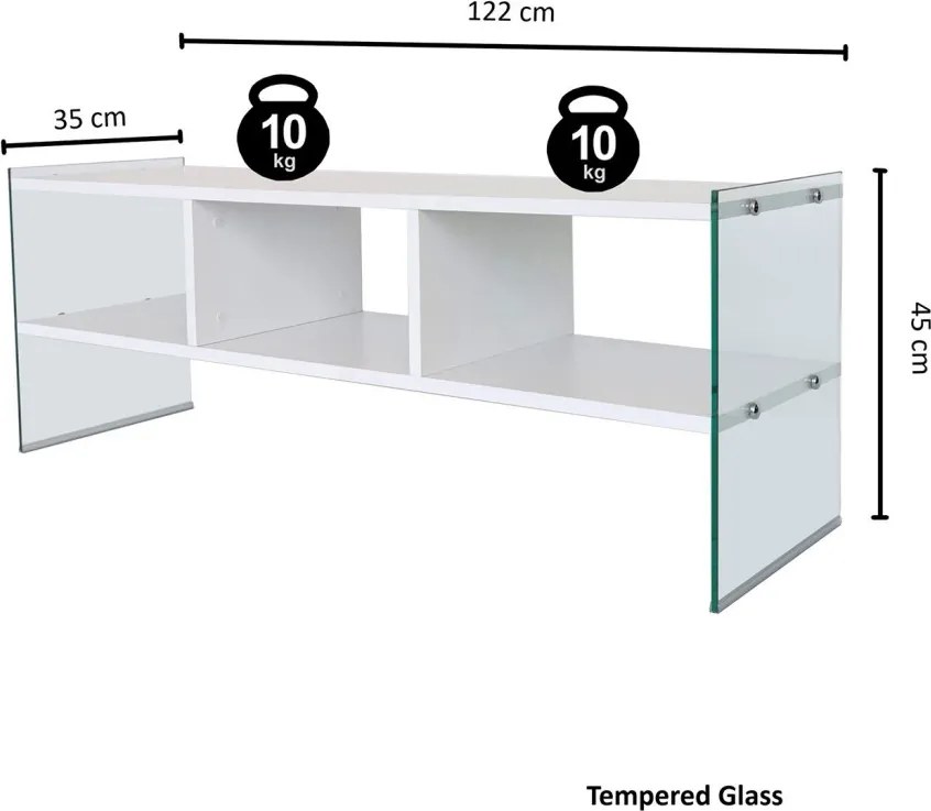 TV-állvány, 120 cm – TV400