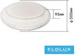 UNIVERSO mennyezeti lámpa BT 60w 4800lm CCT ∅500×95mm fehér