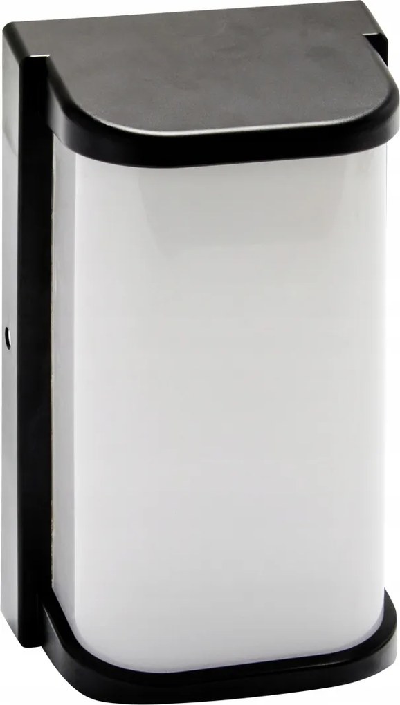 Kültéri kerti homlokzati fali lámpa Norton Led D 10W 4100K IP65 fekete