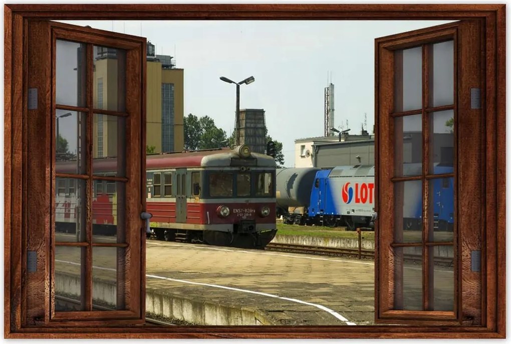 Poszterek 120x80 Elektromos vonat Pkp