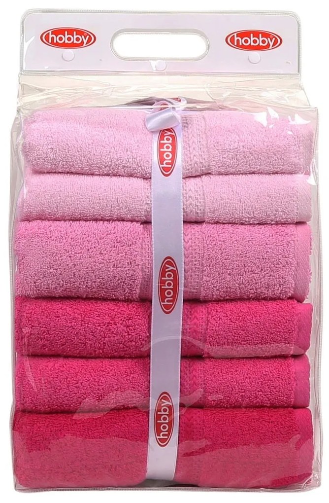 Fürdőlepedő Szett (4 db) Rainbow - Pink