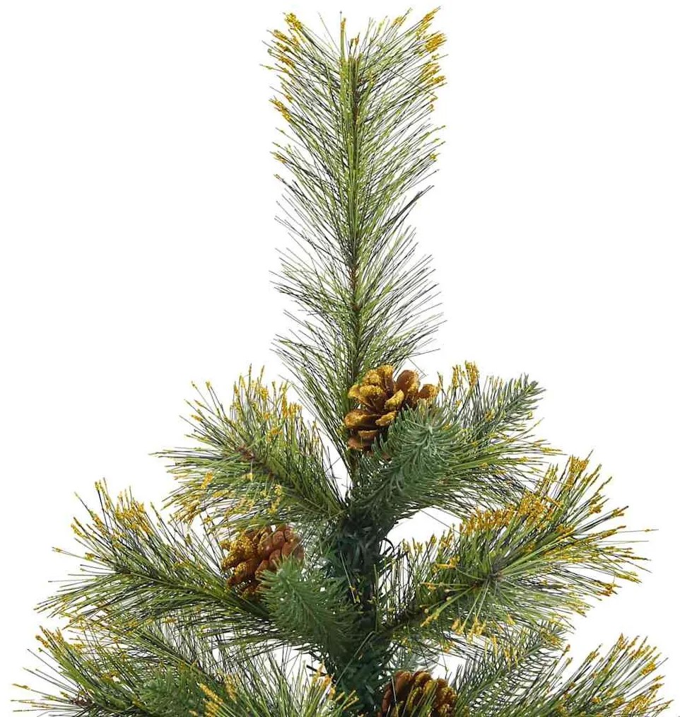 Műanyag Hajtogatós Karácsonyfa Tojásokkal Zöld 150 cm