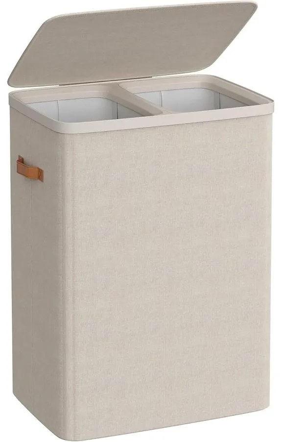 szennyestartó 170 l, 6 x 40 x 75 cm, cappuccino bézs