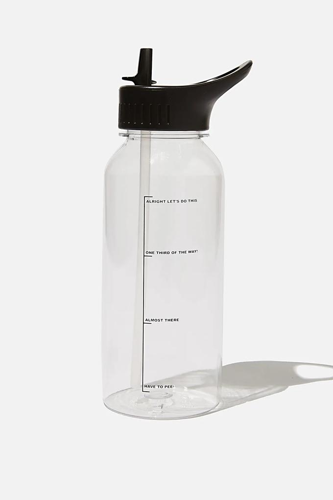 Water Gauge vizes palack, 1 l fehér