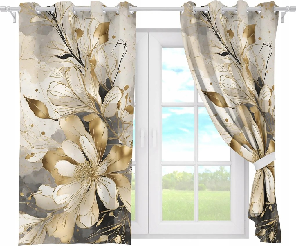 Függöny Kész Átvezetők Rövid 140x160 Átvezető Függöny Minta 227