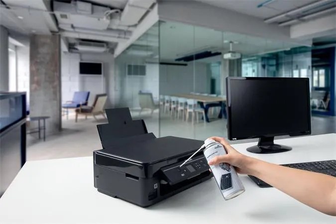 Sűrített levegős porpisztoly, nem gyúlékony, 350 ml, DURABLE POWERCLEAN&amp;reg; 350 (DB582919)