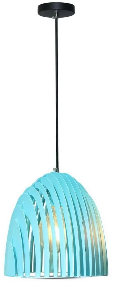 Csillár zsinóron 1xE27/60W/230V kék