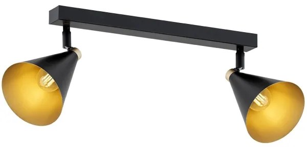 Argon 7170 - Spotlámpa LUCINDA 2xE14/7W/230V fekete