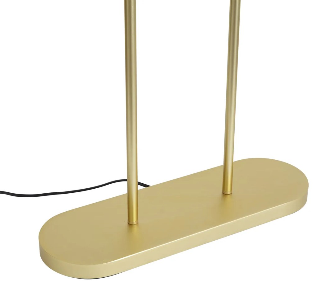 Modern állólámpa sárgaréz - Thijmen